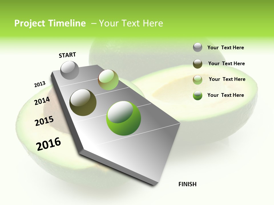 Rough Food Part PowerPoint Template