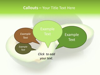 Rough Food Part PowerPoint Template