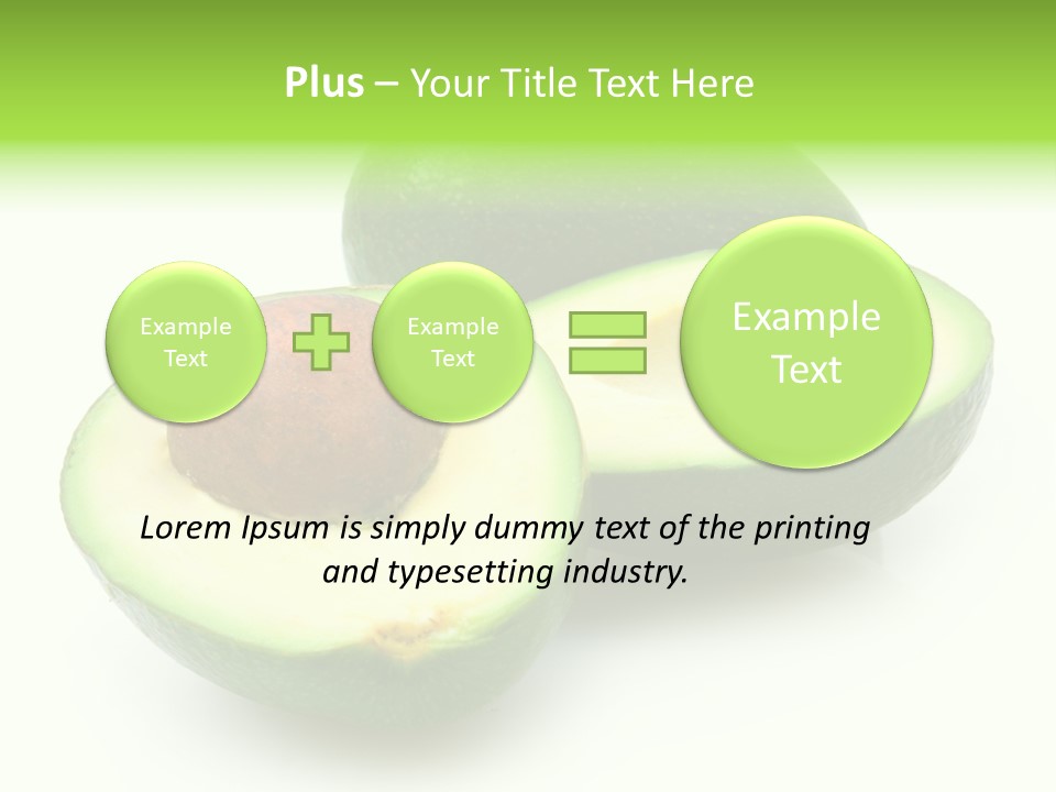 Rough Food Part PowerPoint Template