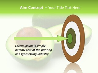 Rough Food Part PowerPoint Template