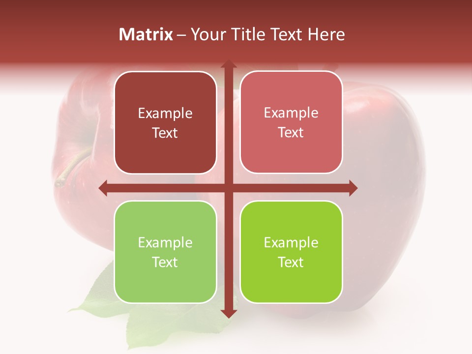 Ripe Leaf Food PowerPoint Template