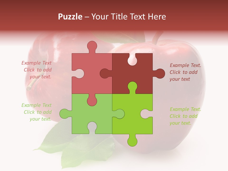 Ripe Leaf Food PowerPoint Template