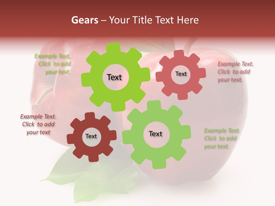 Ripe Leaf Food PowerPoint Template