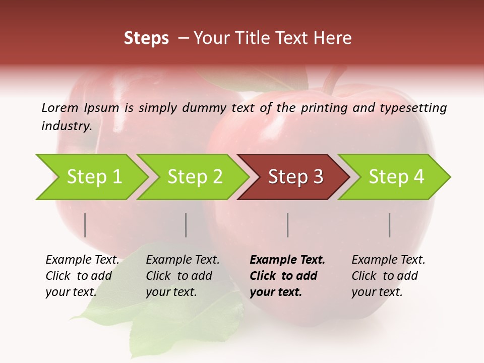 Ripe Leaf Food PowerPoint Template