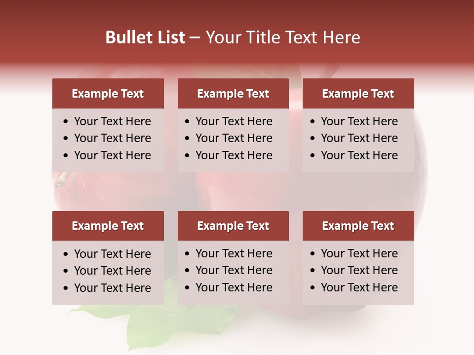 Ripe Leaf Food PowerPoint Template
