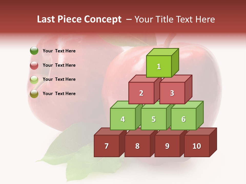 Ripe Leaf Food PowerPoint Template