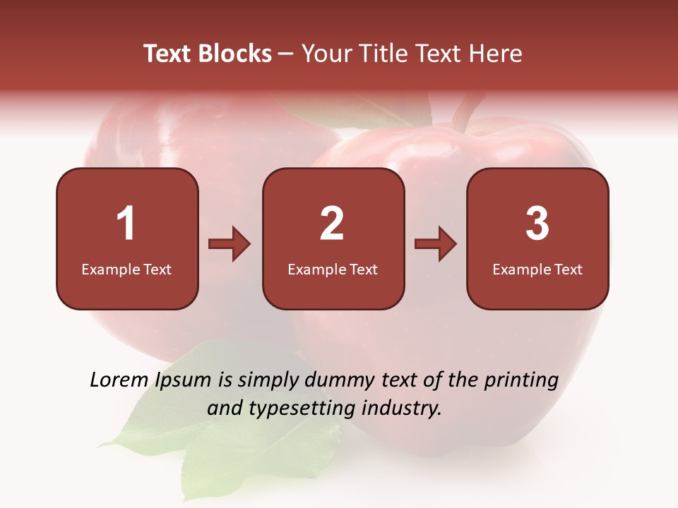 Ripe Leaf Food PowerPoint Template