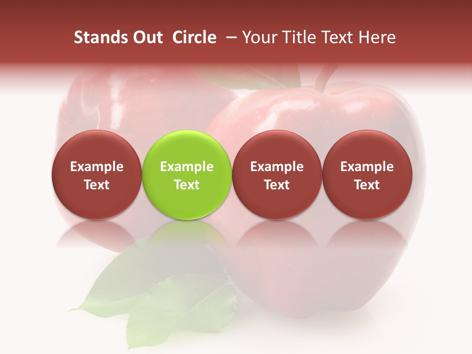 Ripe Leaf Food PowerPoint Template