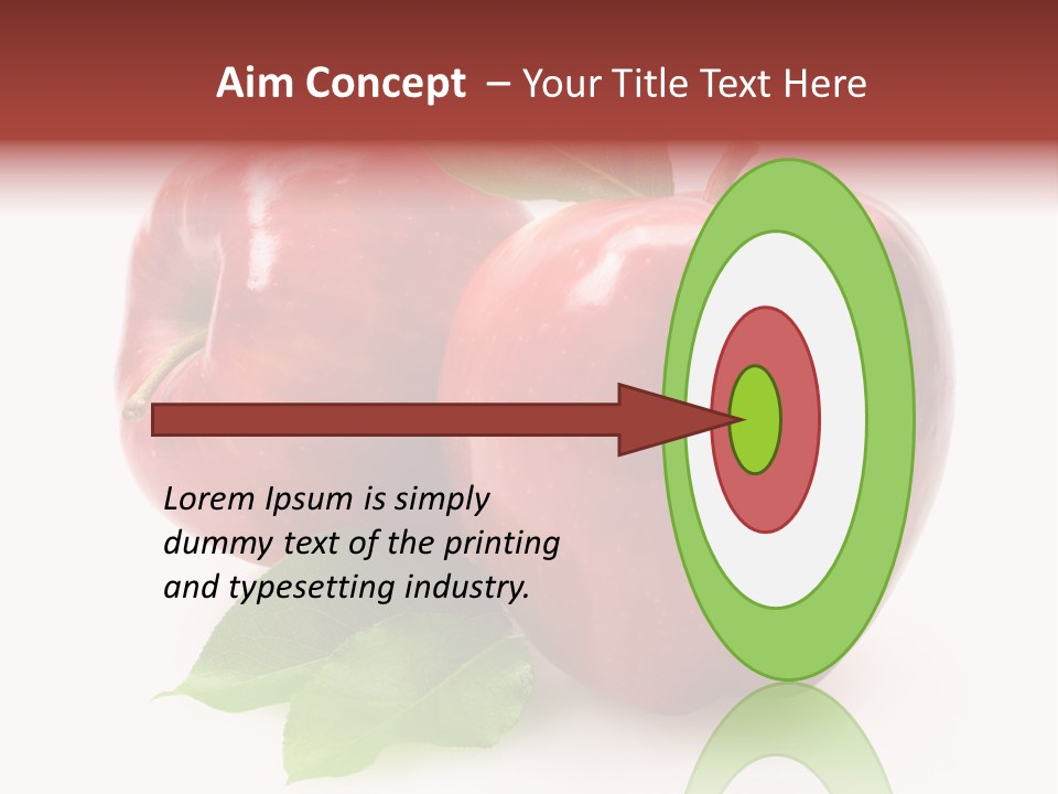 Ripe Leaf Food PowerPoint Template