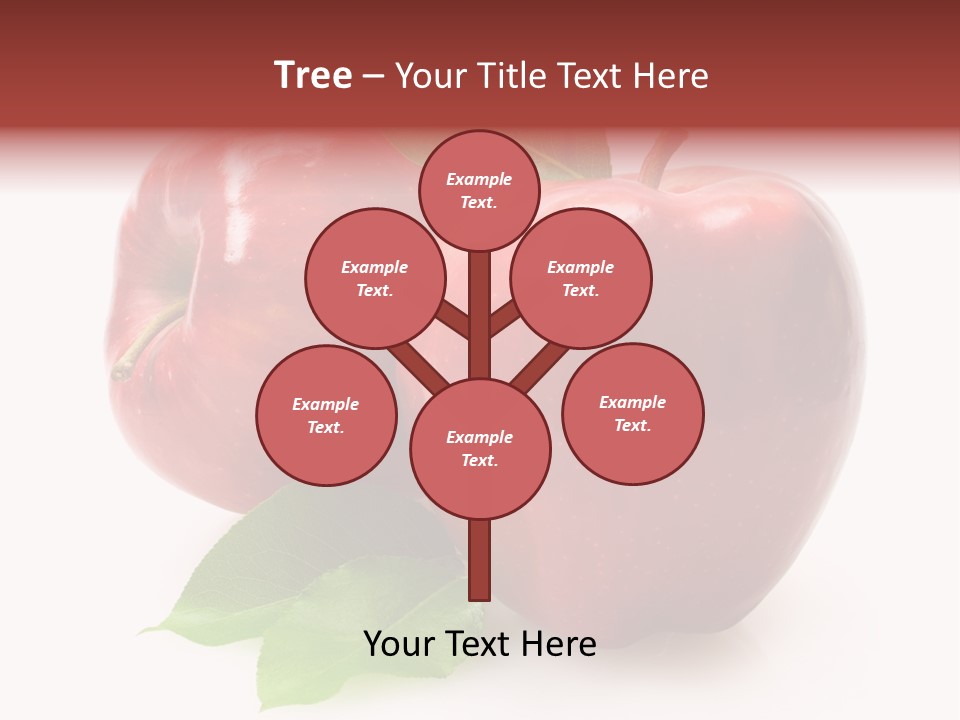 Ripe Leaf Food PowerPoint Template