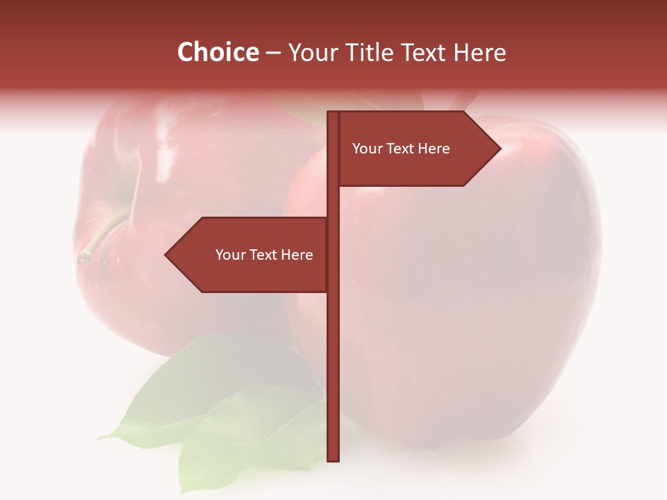 Ripe Leaf Food PowerPoint Template