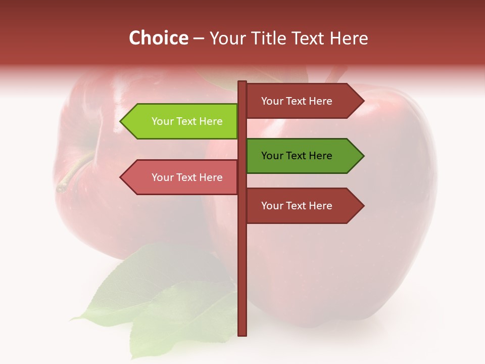 Ripe Leaf Food PowerPoint Template