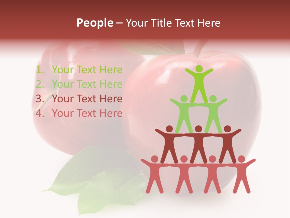 Ripe Leaf Food PowerPoint Template