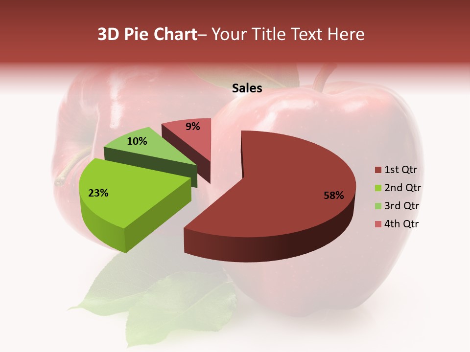 Ripe Leaf Food PowerPoint Template