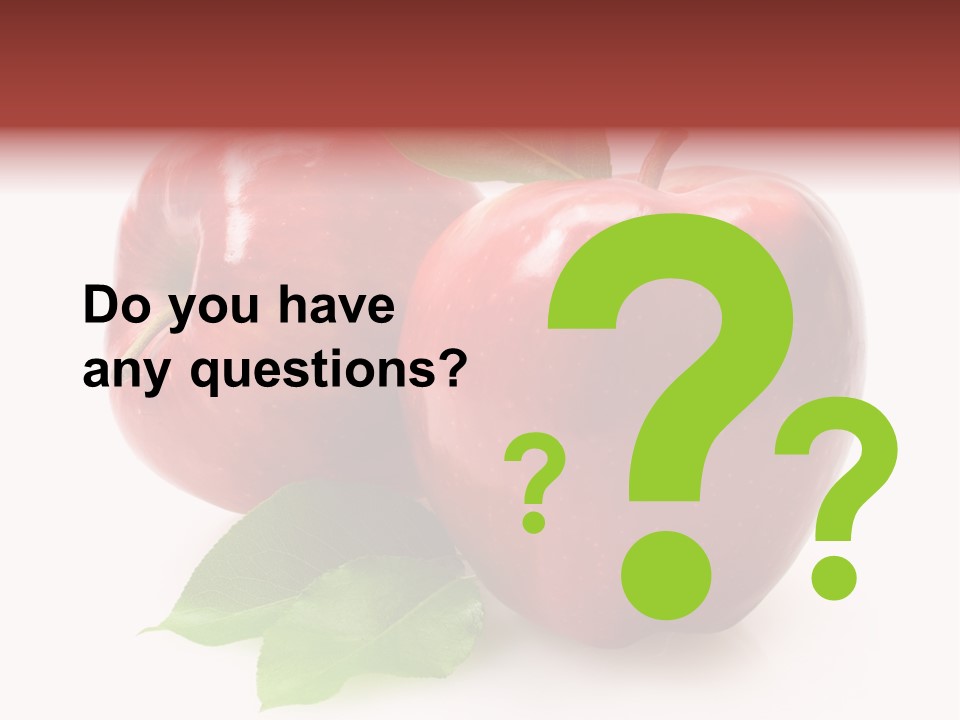 Ripe Leaf Food PowerPoint Template