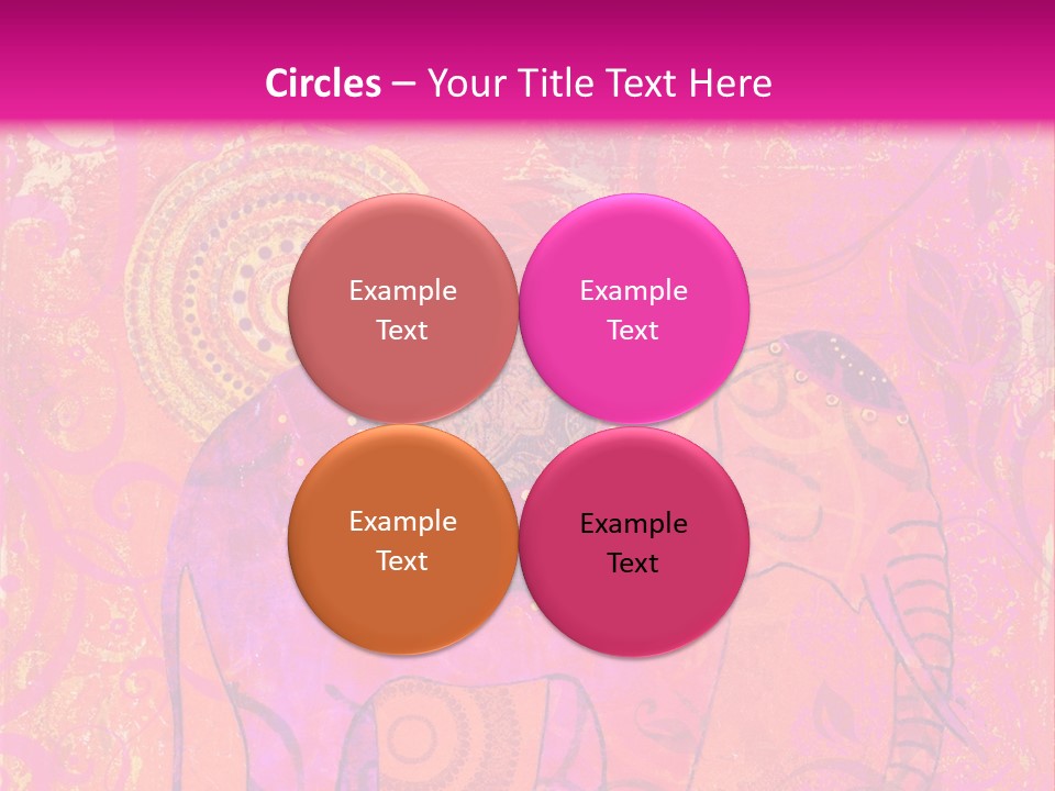 Orange Animal Colour PowerPoint Template