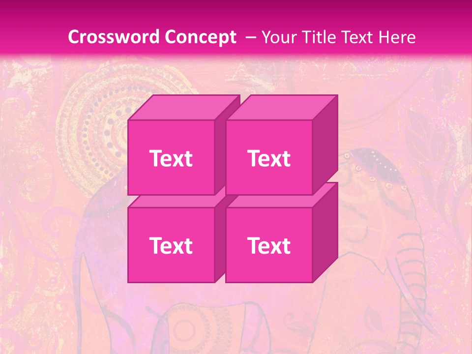 Orange Animal Colour PowerPoint Template