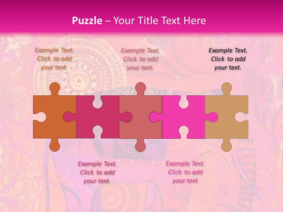 Orange Animal Colour PowerPoint Template