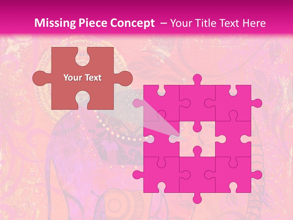 Orange Animal Colour PowerPoint Template