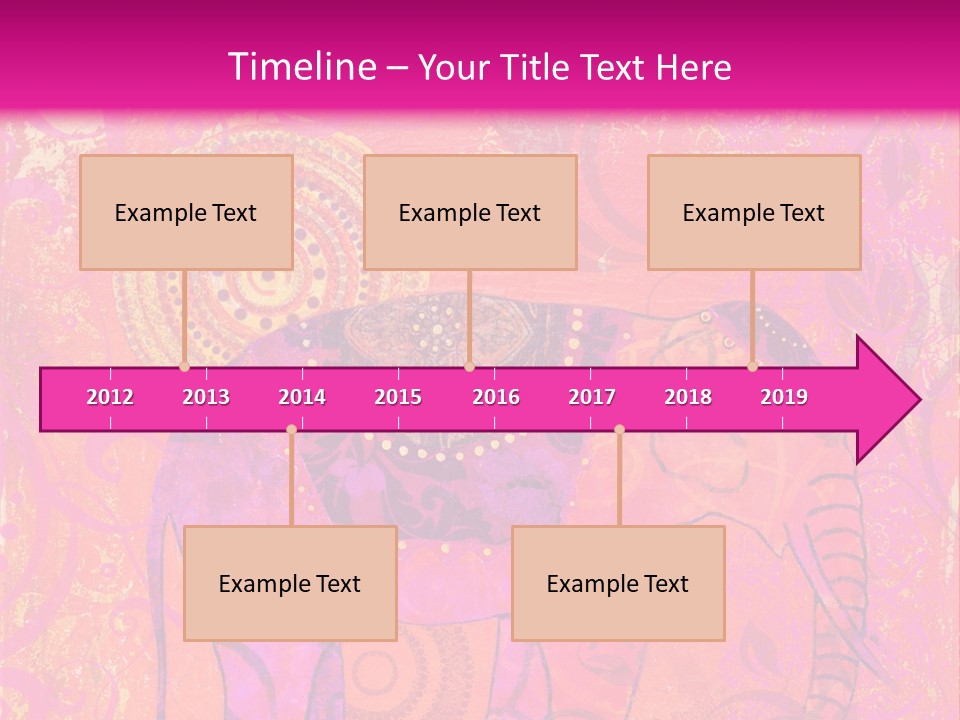 Orange Animal Colour PowerPoint Template