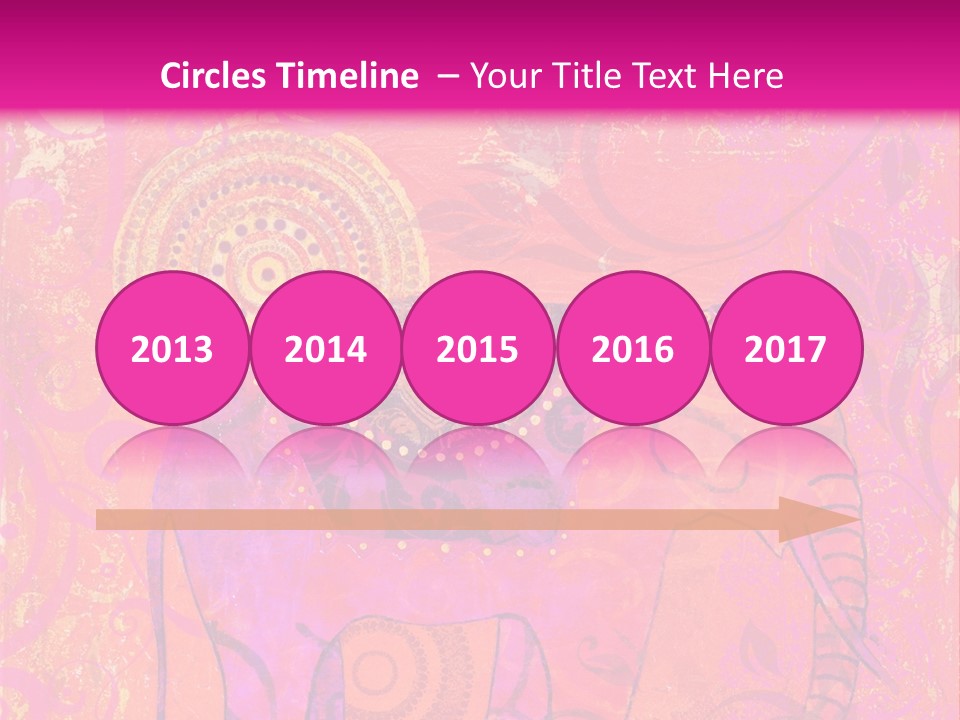 Orange Animal Colour PowerPoint Template