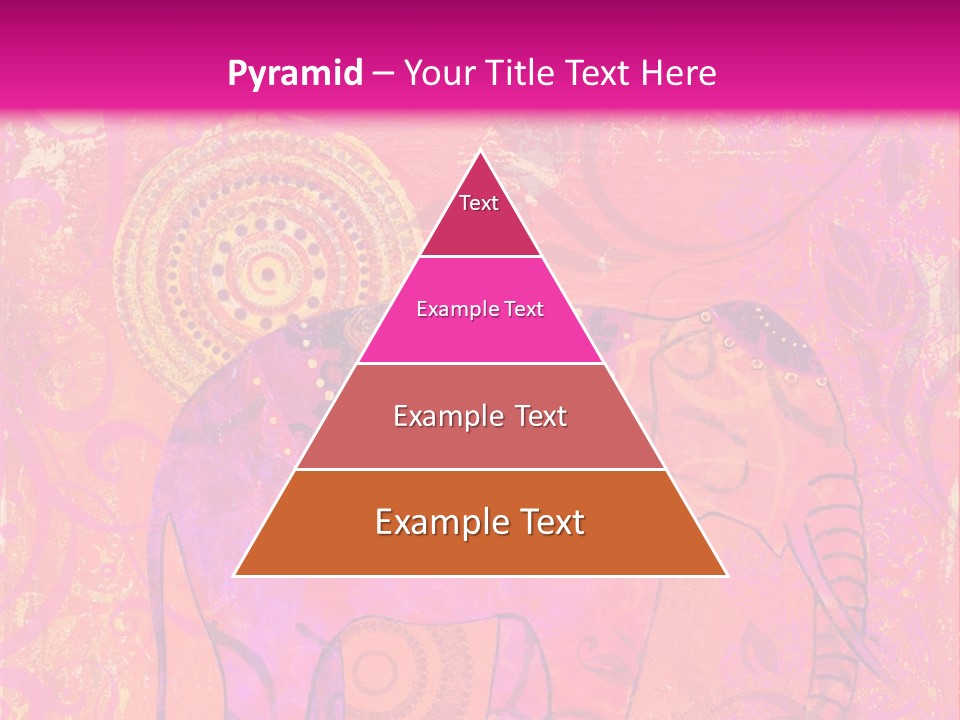 Orange Animal Colour PowerPoint Template