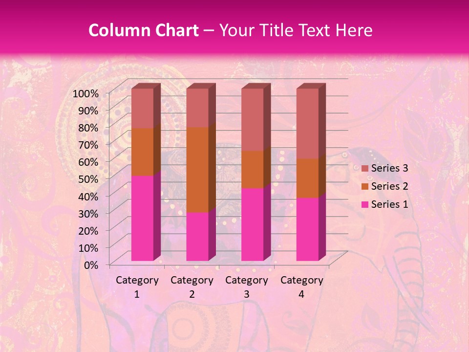 Orange Animal Colour PowerPoint Template