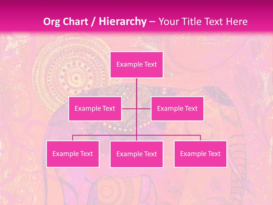 Orange Animal Colour PowerPoint Template