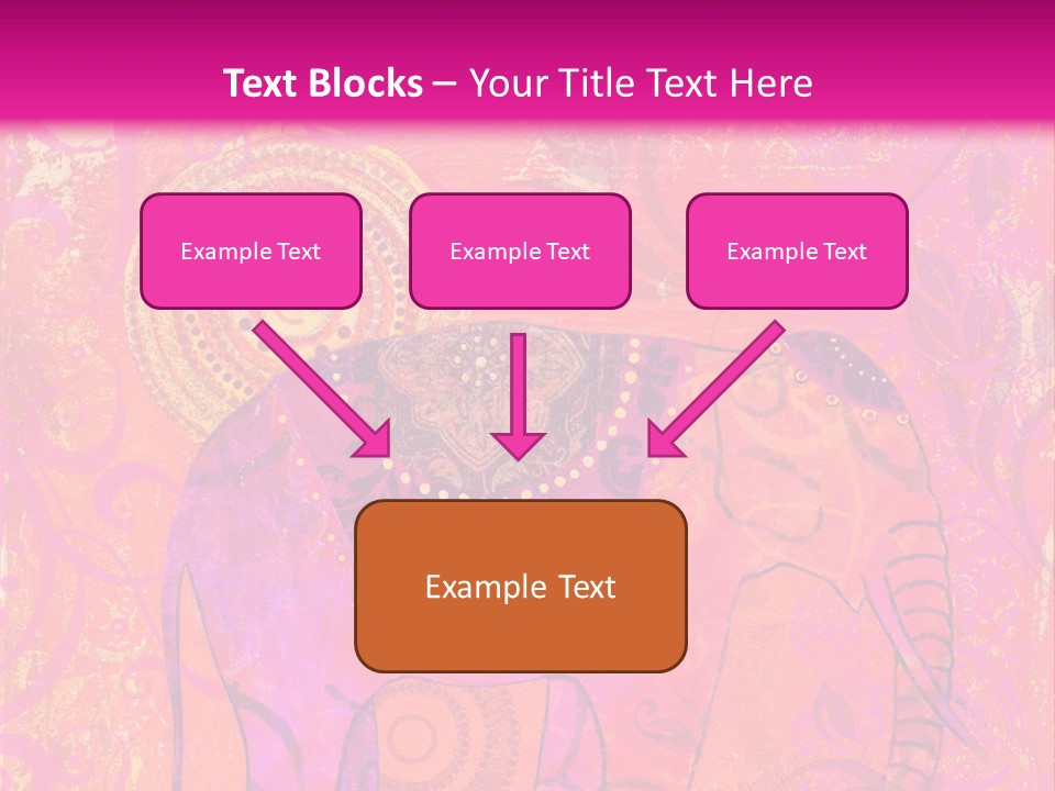 Orange Animal Colour PowerPoint Template