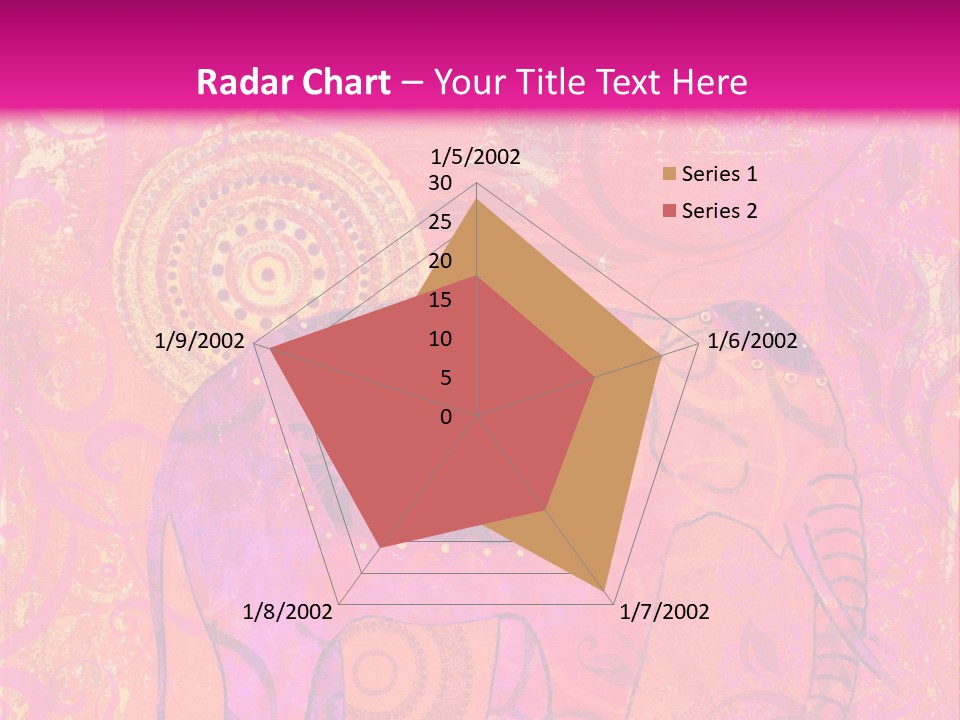 Orange Animal Colour PowerPoint Template