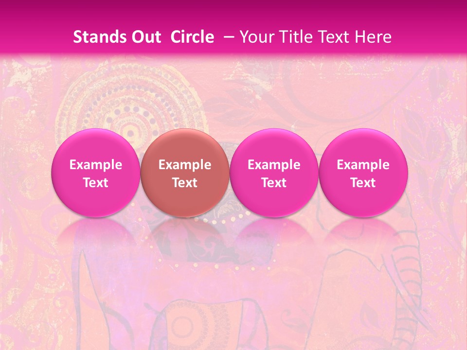 Orange Animal Colour PowerPoint Template