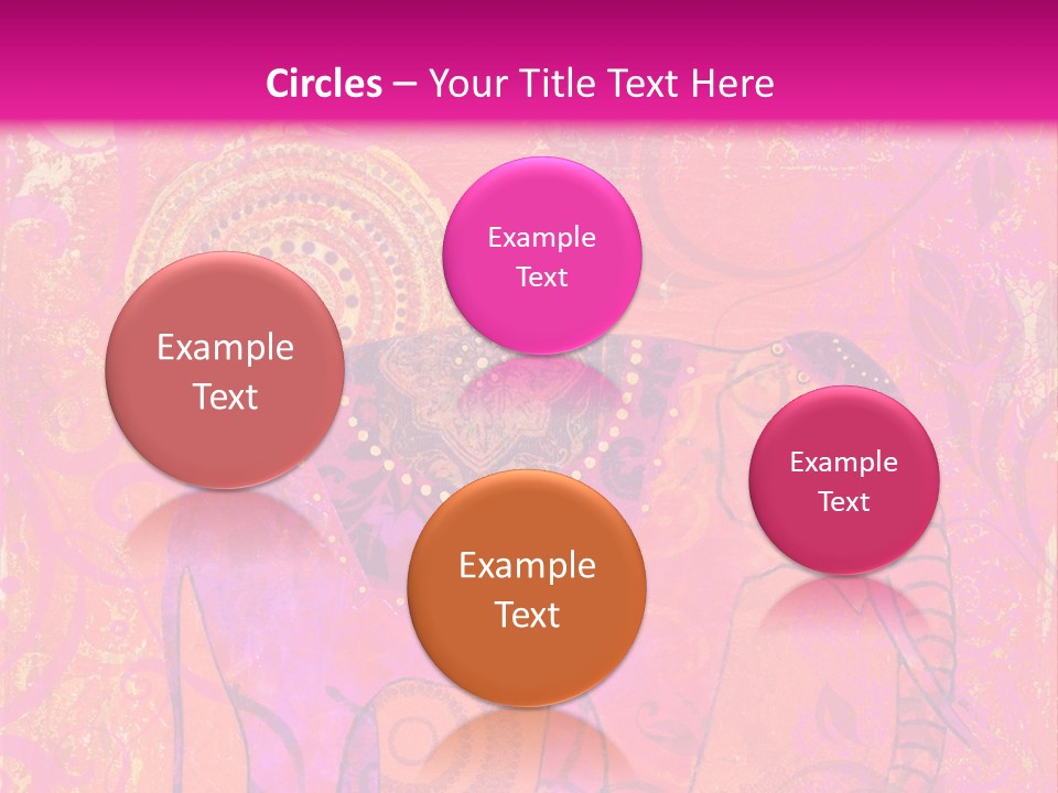 Orange Animal Colour PowerPoint Template