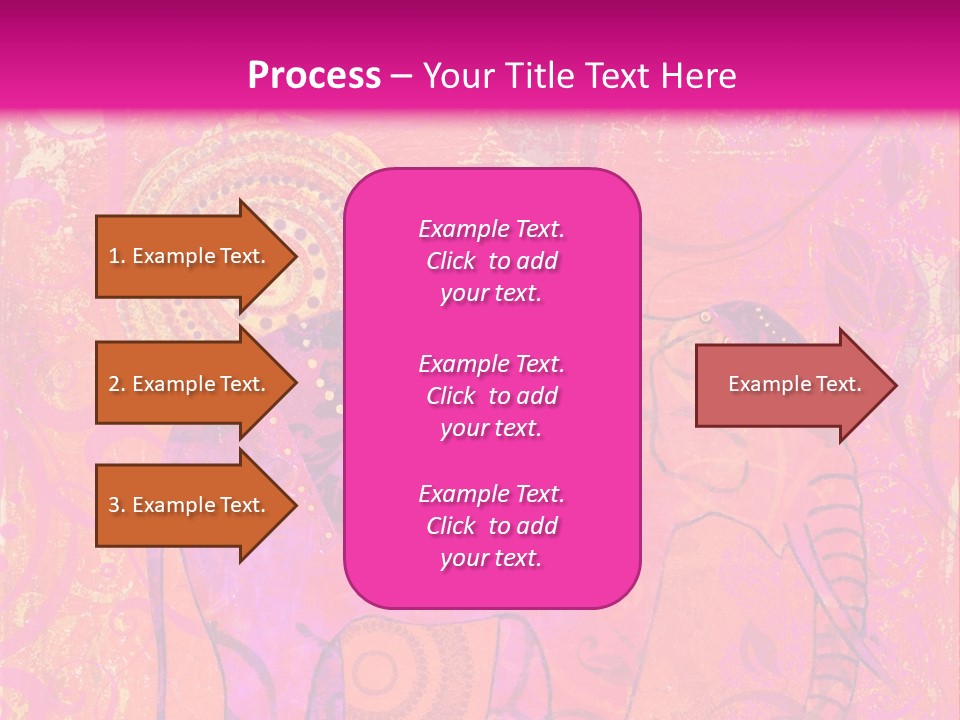Orange Animal Colour PowerPoint Template