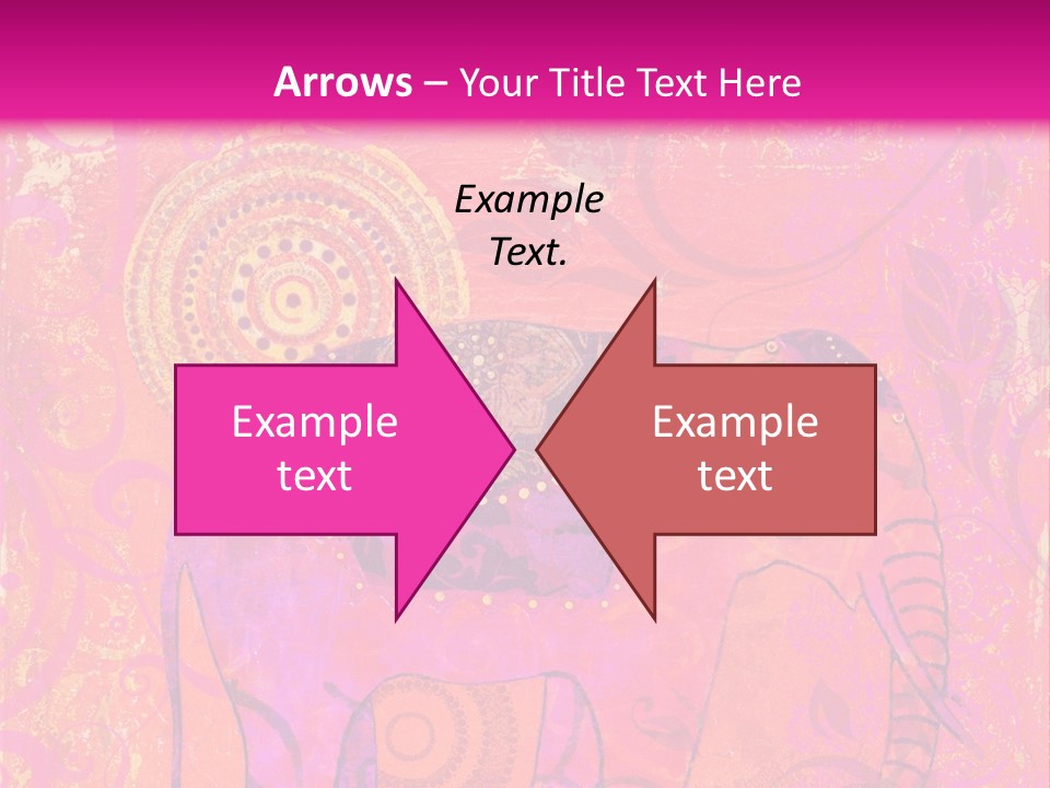 Orange Animal Colour PowerPoint Template