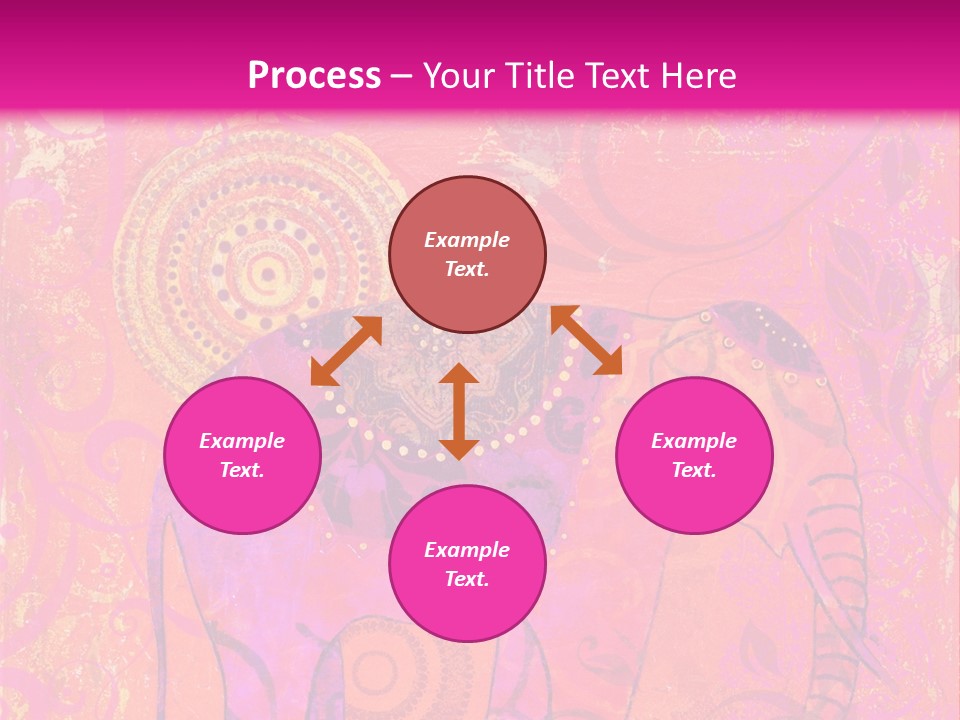 Orange Animal Colour PowerPoint Template