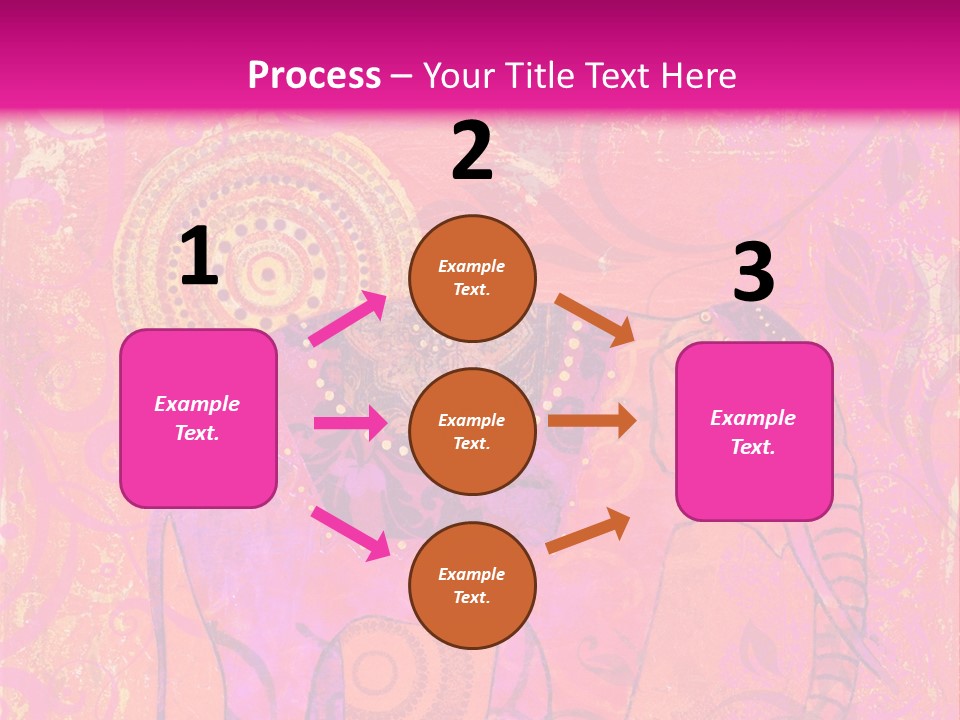 Orange Animal Colour PowerPoint Template