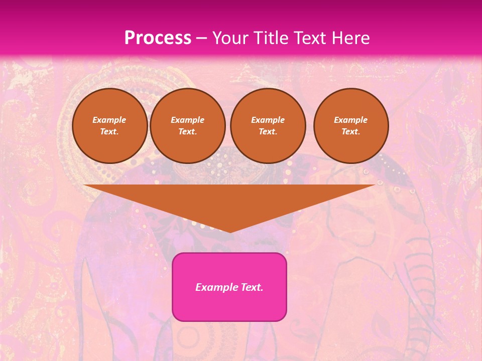 Orange Animal Colour PowerPoint Template