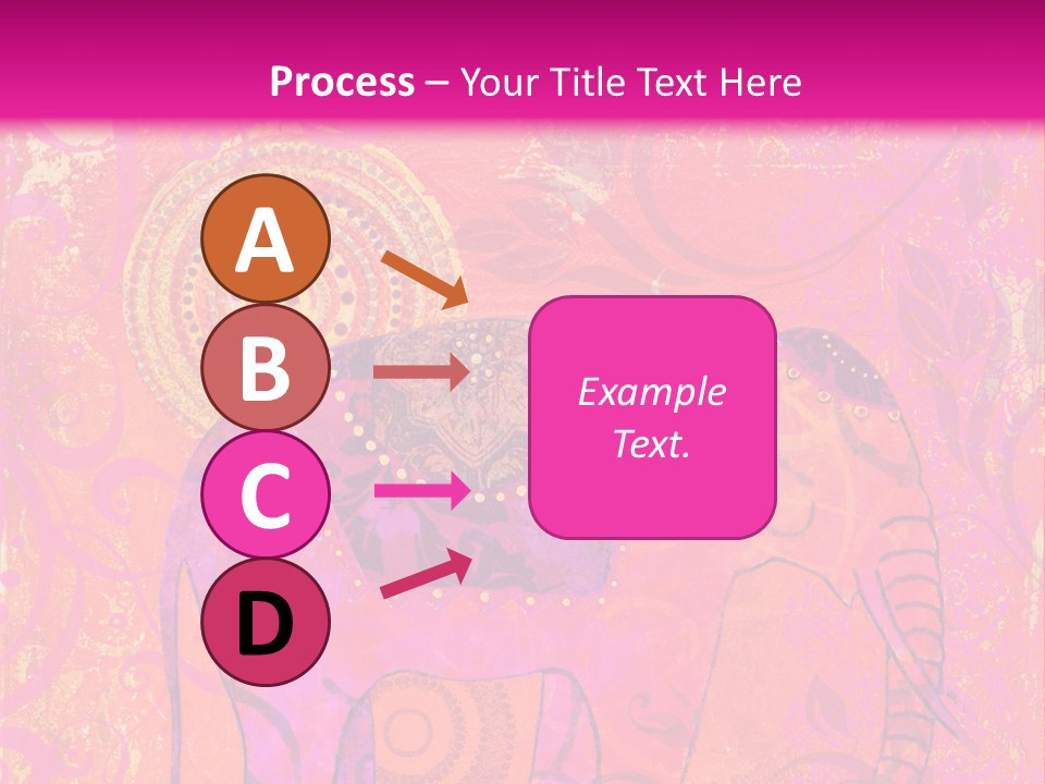 Orange Animal Colour PowerPoint Template