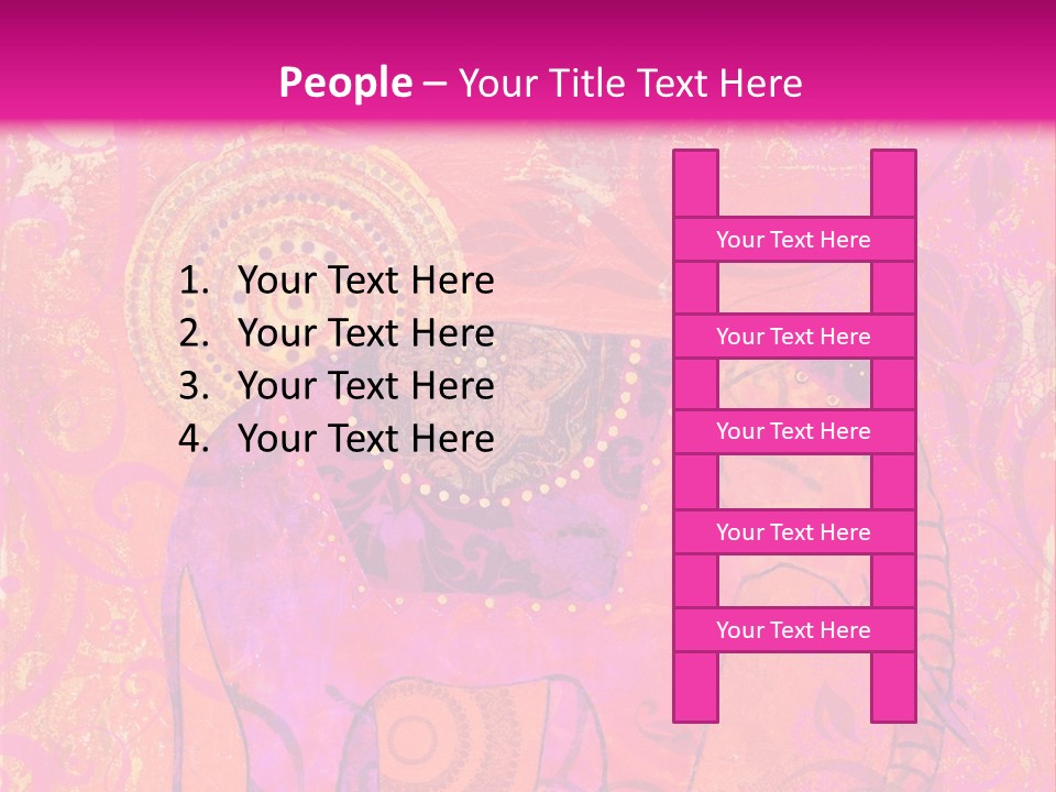 Orange Animal Colour PowerPoint Template