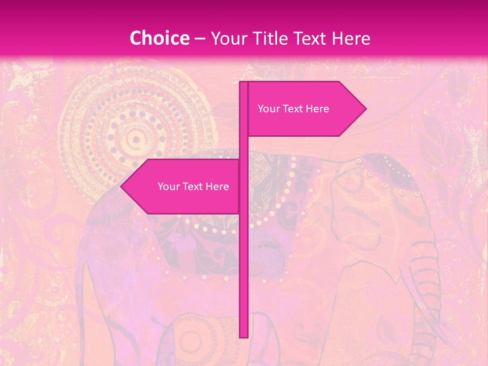 Orange Animal Colour PowerPoint Template