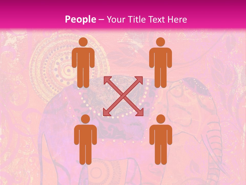 Orange Animal Colour PowerPoint Template