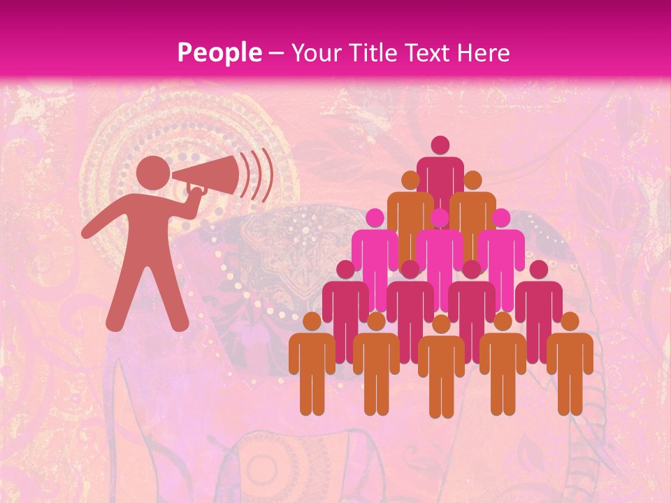 Orange Animal Colour PowerPoint Template