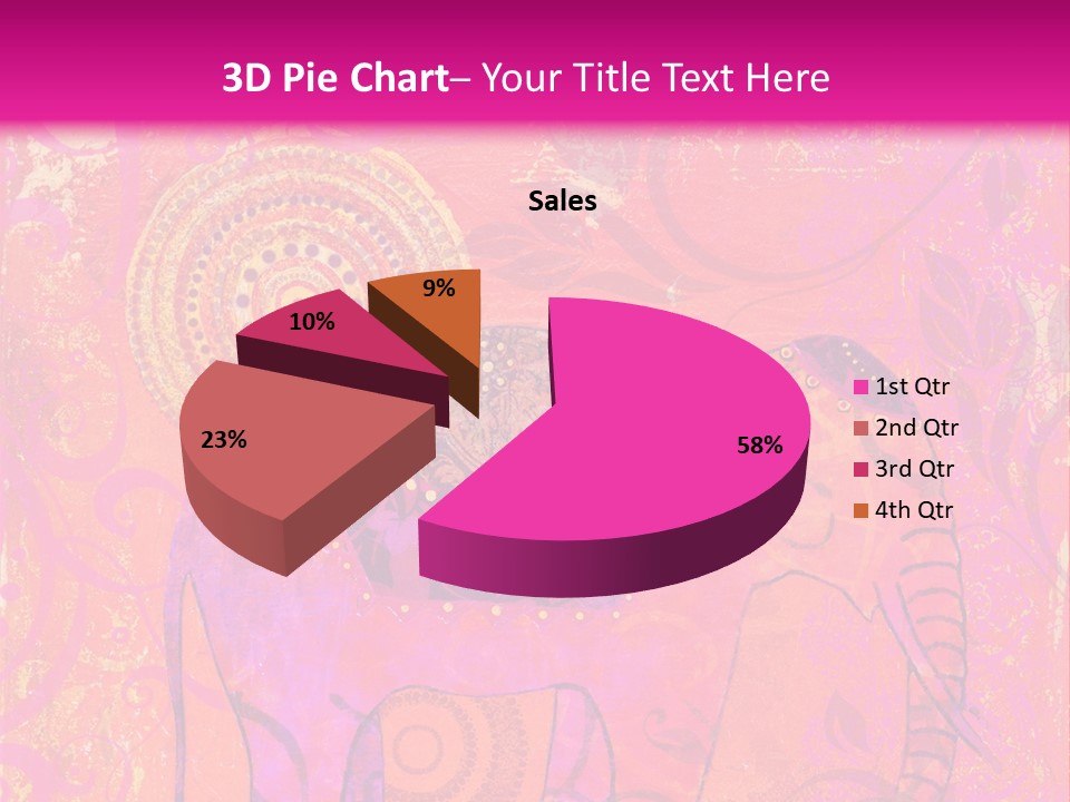 Orange Animal Colour PowerPoint Template