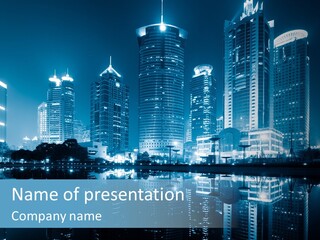 Central Capital Beauty PowerPoint Template