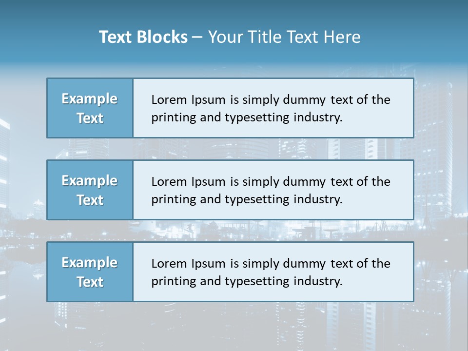 Central Capital Beauty PowerPoint Template