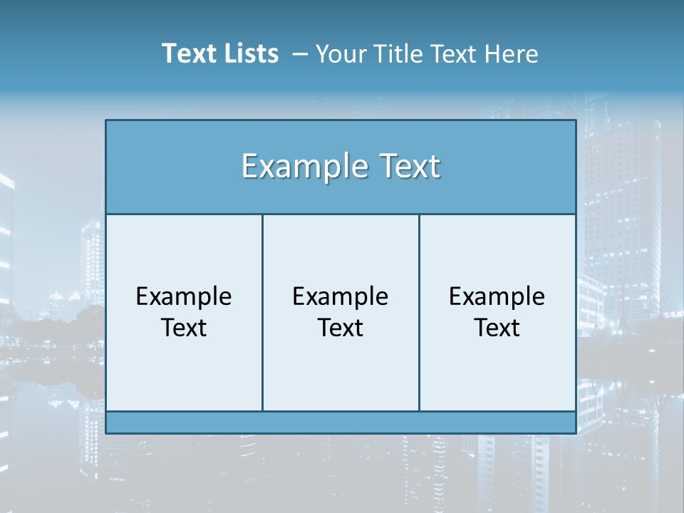 Central Capital Beauty PowerPoint Template