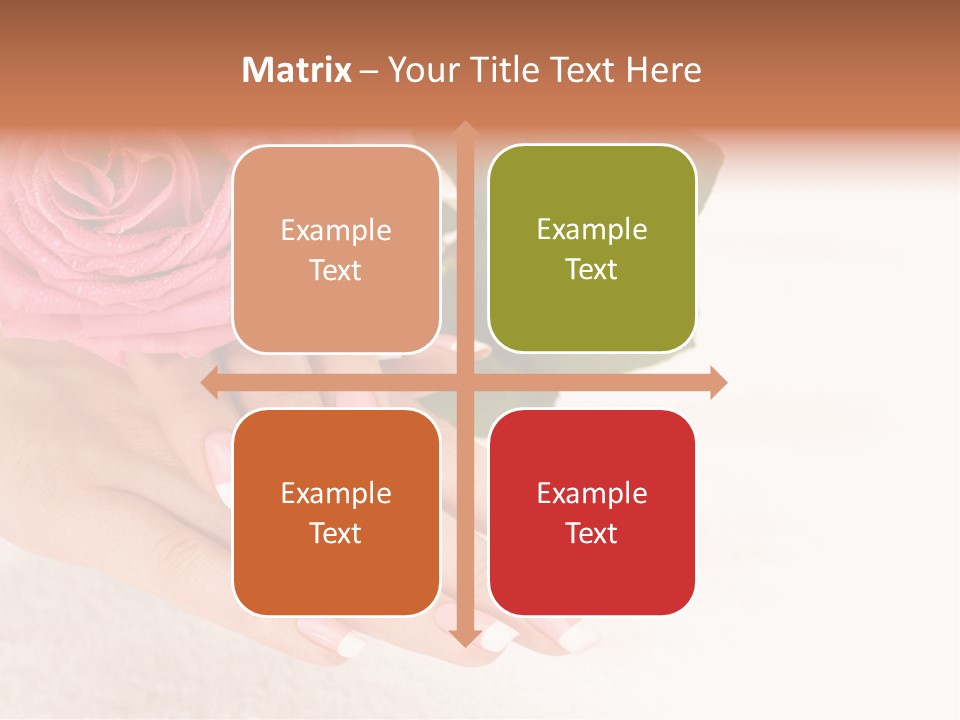 Nail French Freshness PowerPoint Template