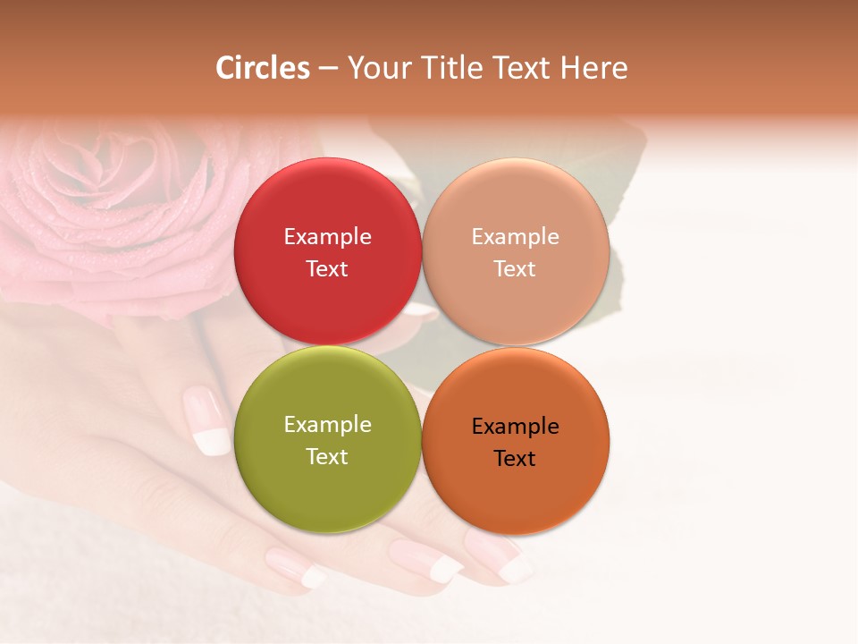 Nail French Freshness PowerPoint Template