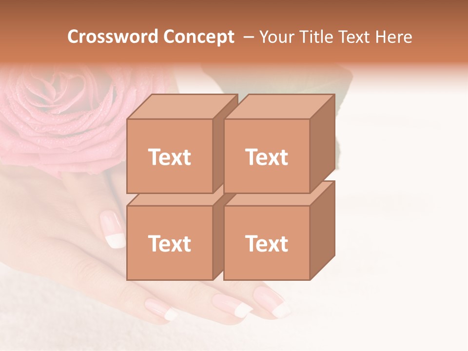 Nail French Freshness PowerPoint Template