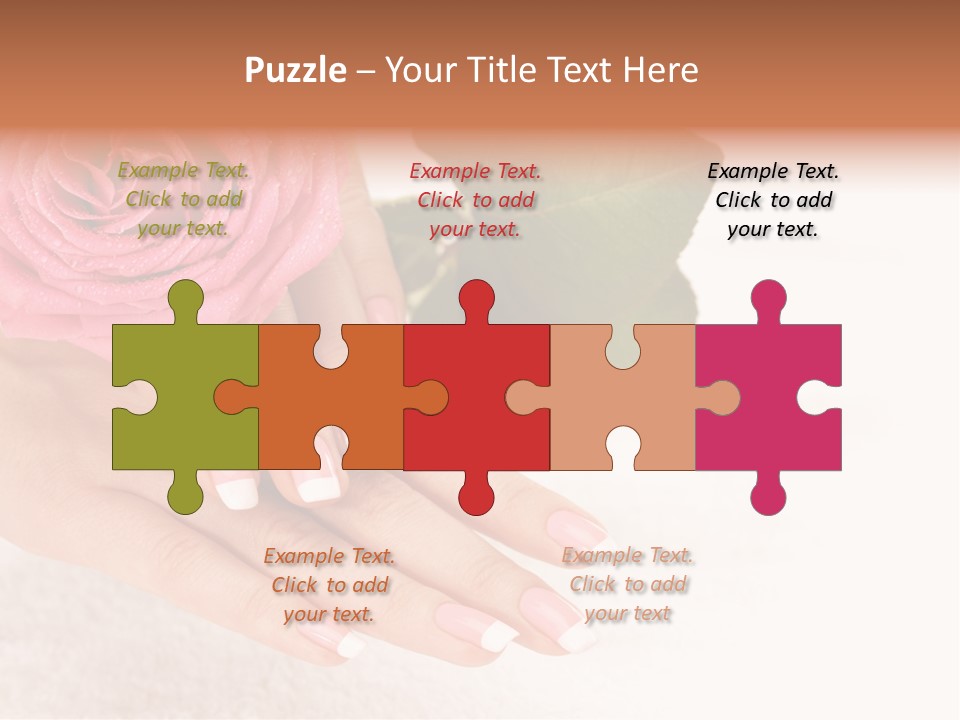 Nail French Freshness PowerPoint Template